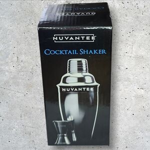 🆕️ NUVANTEE Silver Cocktail Shaker